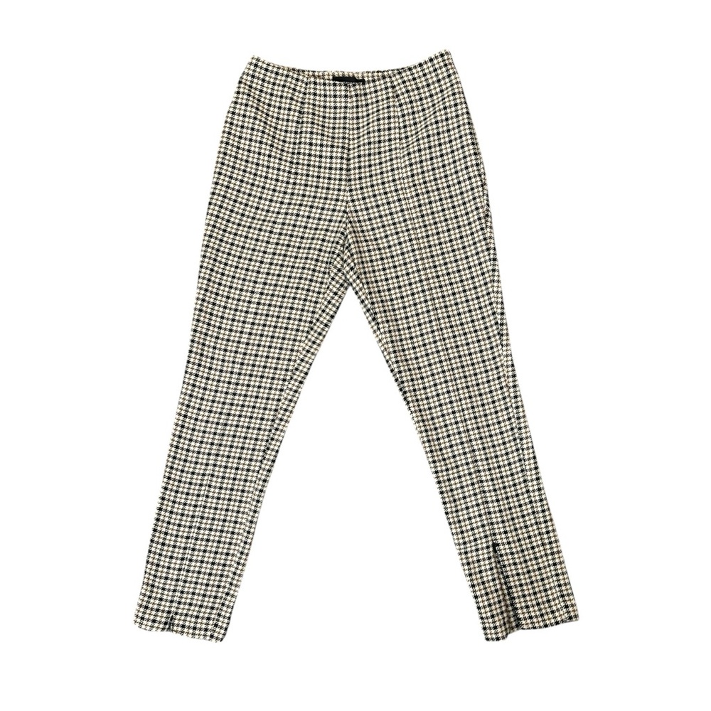Who What Wear / Target Plaid Ankle Pants Size 8 Zippered Ankle Work Pants
